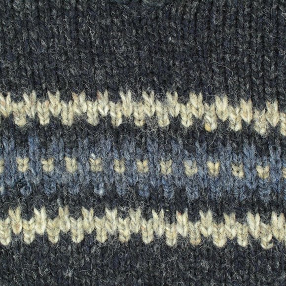 Abercrombie & Fitch Sweater Men's Medium 100% Wool Heavy Weight Long Sleeve - Picture 6 of 15